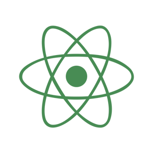 react and react native js logo